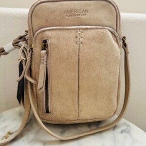 American Leather Co. Cleveland Leather Crossbody NWT
